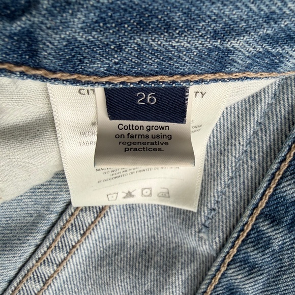 Citizen of Humanity Brynn Drawstring Trouser In Blue Lace - Picture 7 of 9